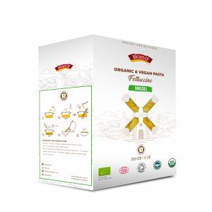 Organic&Vegan Wheat Pasta Fettuccine (Broccoli)