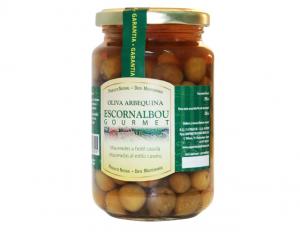 Arbequina Olives Glass Jar