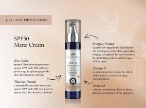 Clochee® SPF 50 Matte Cream