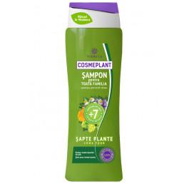 FAMILY SHAMPOO WITH EXTRACTS OF 7 PLANTS AND WHEAT PROTEINS