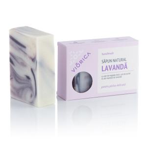 LAVENDER NATURAL HANDMADE SOAP FOR DELICATE SKIN