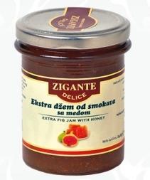 Extra fig jam with honey 