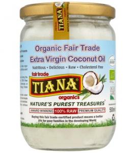 TIANA Organic Fair Trade Cold Pressed Extra Virgin Coconut Oil