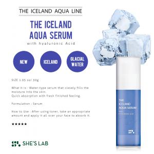 SHES LAB THE ICELAND AQUA SERUM