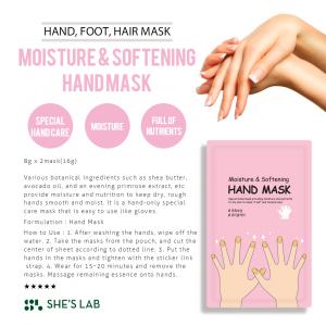 SHES LAB MOISTURE & SOFTENING HAND MASK