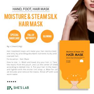 SHES LAB MOISTURE & STEAM SILK  HAIR MASK
