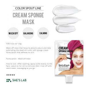 SHES LAB CREAM SPONGE MASK