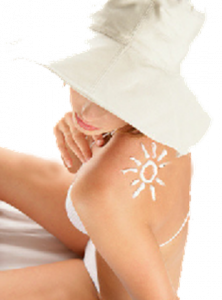 Sunscreen with anti-blemish