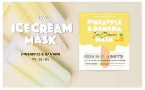 OOTD Vegan Ice Cream Mask-Pineapple&Banana
