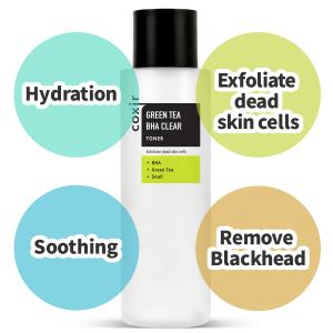 COXIR Green Tea BHA Clear Toner