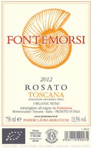 Rosato di Fontemorsi Toscana I.G.T. - Rosè wine - 2012
