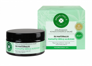 Repairing Hair Conditioner-Mask with Hemp Oil