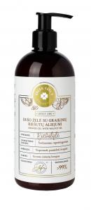 Shower gel with natural walnut oil