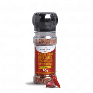 Himalayan Rose Salt w/ Seasonings - Mix with spices and calabrian pepper (Grinder & Flip Top)