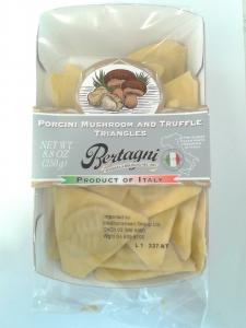 Porcini and Truffle Triangle Ravioli