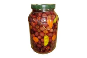 Kalamata Olives, Pitted, 1 Gallon Pet Jar
