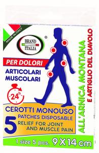 ARNICA AND DEVIL'S CLAW PATCHES FOR LOCAL PAIN