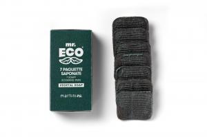 Vegetal soapedsteel wool pads  - 7pc. (pack  FSC paper)