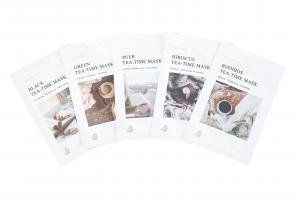 DETOSKIN TEA-TIME MASK(HIBISCUS, PUER TEA, BLACK TEA, ROOIBOS TEA, GREEN TEA)