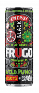 FRUGO ENERGY WILD PUNCH BLACK 330ml