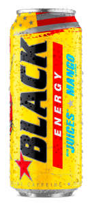 BLACK ENERGY MANGO FLAVOUR WITH JUICES 500 ML