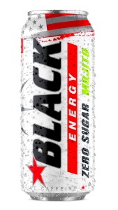 BLACK ENERGY ZERO SUGAR MOJITO 500ML