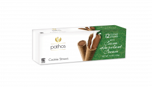 Pathos Cookie Straws with Cocoa Hazelnut Cream 125g