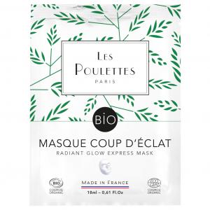 LES POULETTES PARIS - Radiant Glow Express Mask - Cosmos Organic & Made in France