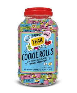 Pathos Cookie Rolls in Tub 900g (Mixed Flavors)