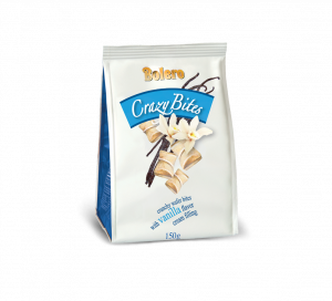 Crazy Bites - Mini Crepe Pillows with Vanilla Cream Filling 150g