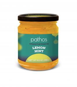 Pathos - Lemon Mint Artisanal Fruit Preserve 240g
