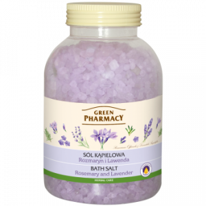 Bath salt, rosemary and lavender