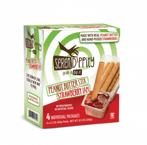 Serendippity - Peanut Butter Sticks with Strawberry Jam 240g