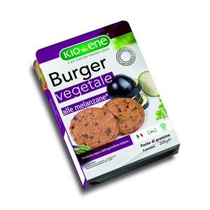 VEGGIE BURGERS WITH AUBERGINES 