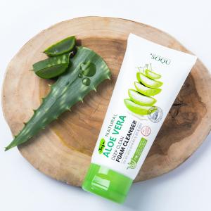SOQU Jeju Natural Aloe Vera Deep Clean Form Cleanser