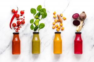 Cucumber-Spinach Veggie Shot Vegan Organic