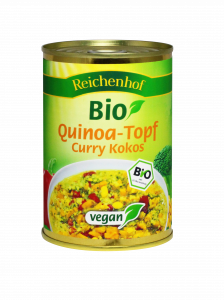 Quinoa Curry Coco Stew Vegan Organic