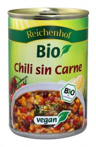 Chili sin carne Vegan Organic