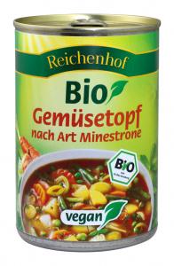 Vegetable Stew Vegan Organic a la Minestrone