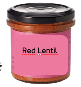 Red Lentil Spread Vegan Organic