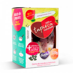 Hidrated Cassava Flour (Tapioca) Individual Sachets