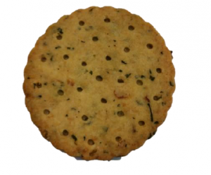 Gluten-free savoury biscuits with onion