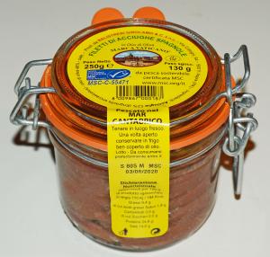 Anchovies fillets in olive oil - jar