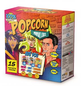 MARVELOUS MULTIPACKS POPCORN 15 BAGS ( 3 recipes )