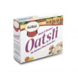 OATSLI CEREAL BAR RAISEN AND HAZEL NUT