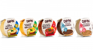 DIPIN Mediterranean Style Hummus and Dips