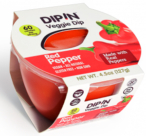 Dipin Veggie Dips - Red Pepper