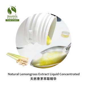 Standardized Lemongrass Extract Liquid Concentrate, Fresh Natural Asian Gourmet Beverage or Bakery Ingredient, Fresh Natural Flavor, Fresh Natural Color