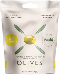 Marinated olives - Preserved Lemon Stuffed, 30g, 50g - snack size