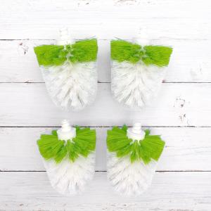 Greenland Biodegradable Toilet Brush Replacement Heads Compatible with OXO 1043632 Good Grips Toilet Brush Replacement Head & The OXO 1281600 Good Grips Toilet Brush. Pack of 4.…